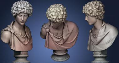 3D model Marcus Aurelius (STL)